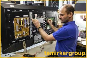 تلویزیون صدا داشته ولی تصویری ندارد! 