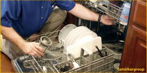 سروصدایی عجیب ماشین ظرفشویی 