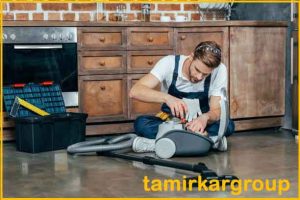 جمع نشدن سیم جاروبرقی توسطِ سیم جمع‌کُن