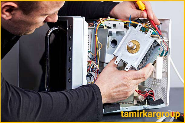 عیب‌یابی ماکروفر