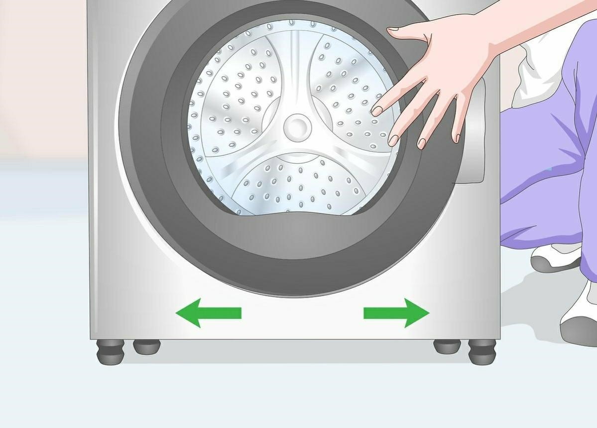 باز نمودن ضامن پایه ها برای تراز شدن دستگاه